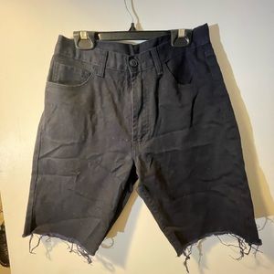 Navy brandy shorts